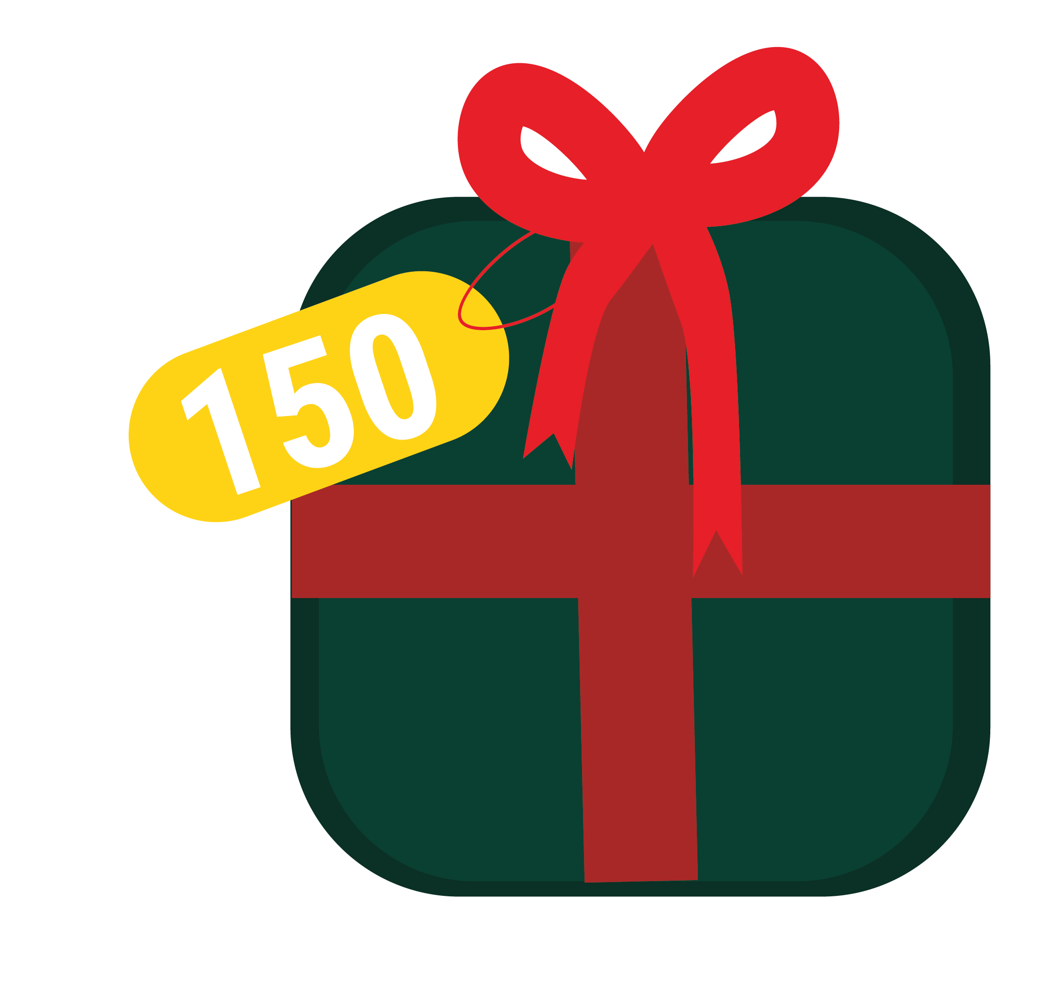 Gave icon 150kr
